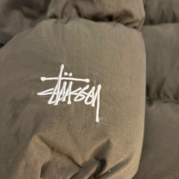 Men's Stussy Ripstop Down Puffer Jacket - Picture 8 of 9